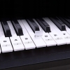 Naklejki nuty na klawisze, keyboard, pianino