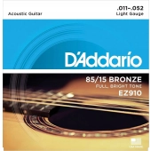 Struny D'Addario EZ910 do gitary akustycznej Struny D'Addario EZ910 do gitary akustycznej