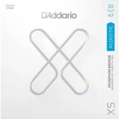 Struny gitara 12 strunowa Daddario XSAPB 10-47-12