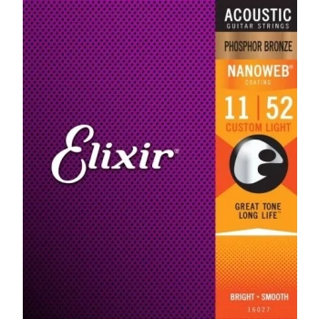 Elixir Phosphor Bronze gitara akustyczna 11-52
