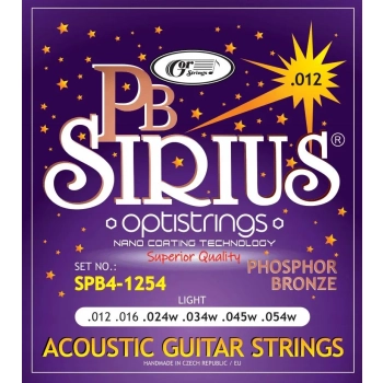Struny do gitary akustycznej GorStrings SPB4 1254