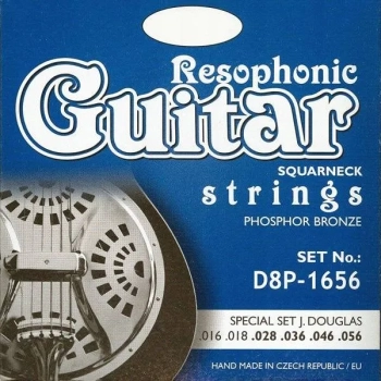 Struny GorStrings D6P do gitary rezofonicznej 1656