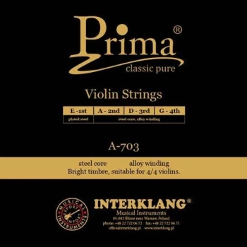 Struny do skrzypiec Prima P-703 do 4/4 i 3/4