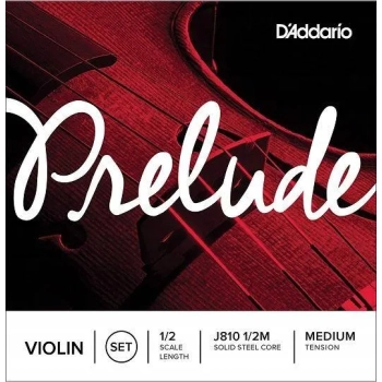 Struny do skrzypiec 1/2 D'Addario Prelude J810