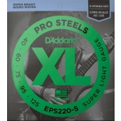 Struny Daddario EPS220-5 do gitary basowej 40-125