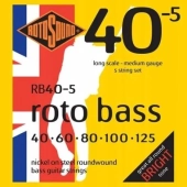Rotosound RB40-5 struny do gitary basowej 40 - 125