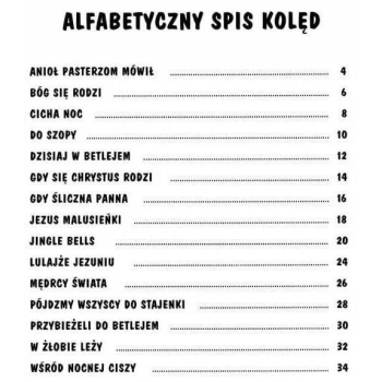 Najłatwiejsze kolędy na skrzypce, śpiewnik Absonic