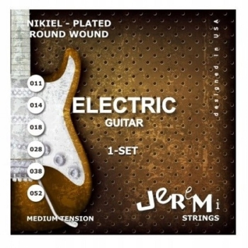 Struny Jeremi do gitary elektrycznej 11-52