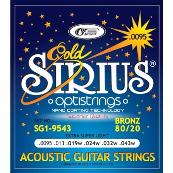 Struny do gitary akustycznej GorStrings SG1-9543