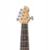 Naklejki na podstrunnicę do nauki gry na gitarze basowej 5 strunowej