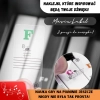 Naklejki z nutami na klawisze – pomoc w nauce gry na keyboardzie, czarno-białe