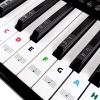 Edukacyjne naklejki na keyboard MusicLabel