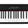 Zestaw czarno-białych naklejek solmizacyjnych na klawisze keyboardu i pianina
